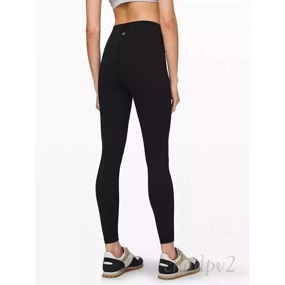 NewLulemon Align Leggings Black High Rise 25 Sports Yoga Pant Size 2/4/6/8/10/12 - Picture 7 of 8